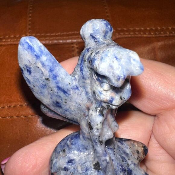 Sodalite Tinkerbell Carving - Picture 5 of 9